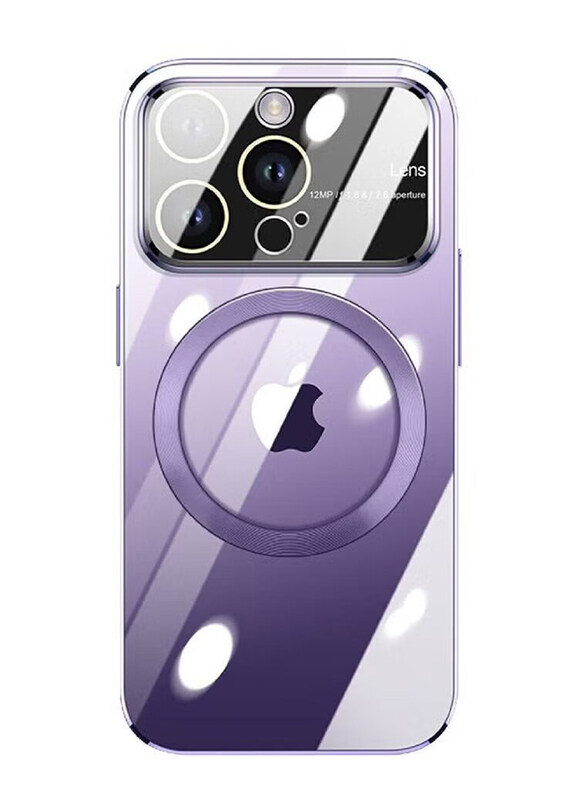 Generic Apple iPhone 15 Pro Max Protective Window Glass Lens Camera Protection Slim Luxury Magnetic Magsafe Mobile Phone Case Cover, Purple
Generic Apple iPhone 15 Pro Max Protective Window Glass Lens Camera Protection Slim Luxury Magnetic Magsafe Mobile Phone Case Cover, Purple