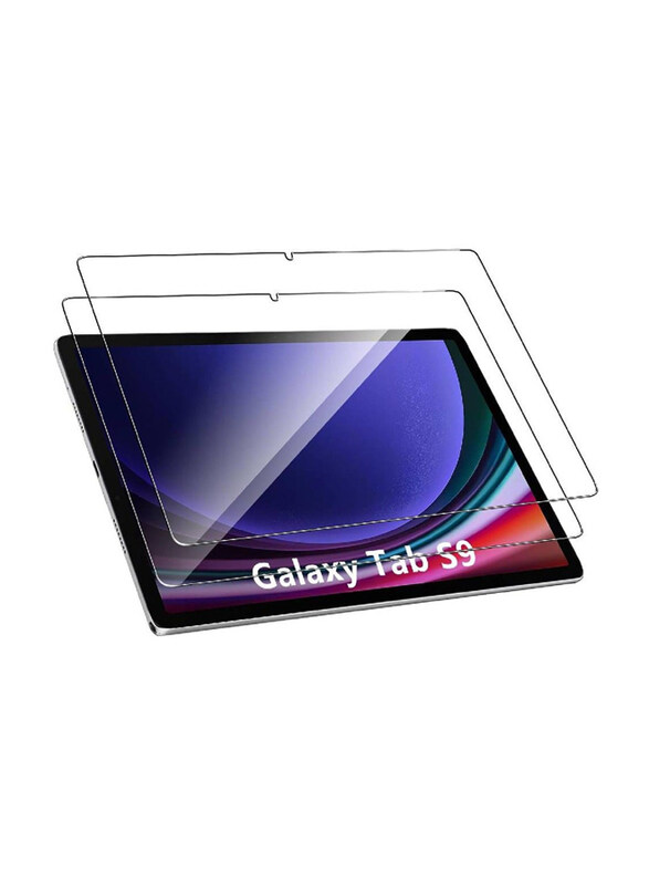 Gennext Samsung Galaxy Tab S9 Premium 9H Hardness Round Edge Tempered Glass Screen Protector, 2 Pieces, Clear
Gennext Samsung Galaxy Tab S9 Premium 9H Hardness Round Edge Tempered Glass Screen Protector, 2 Pieces, Clear