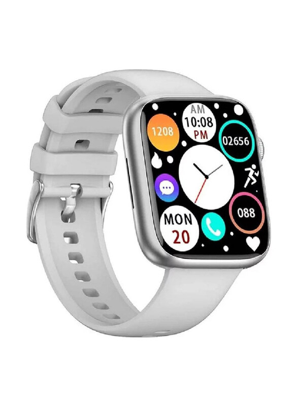 Gennext HD Full Touch Screen Fitness Tracker Smartwatch With Heart Rate/Blood Oxygen/Blood Pressure/Sleep Monitor, White
Gennext HD Full Touch Screen Fitness Tracker Smartwatch With Heart Rate/Blood Oxygen/Blood Pressure/Sleep Monitor, White