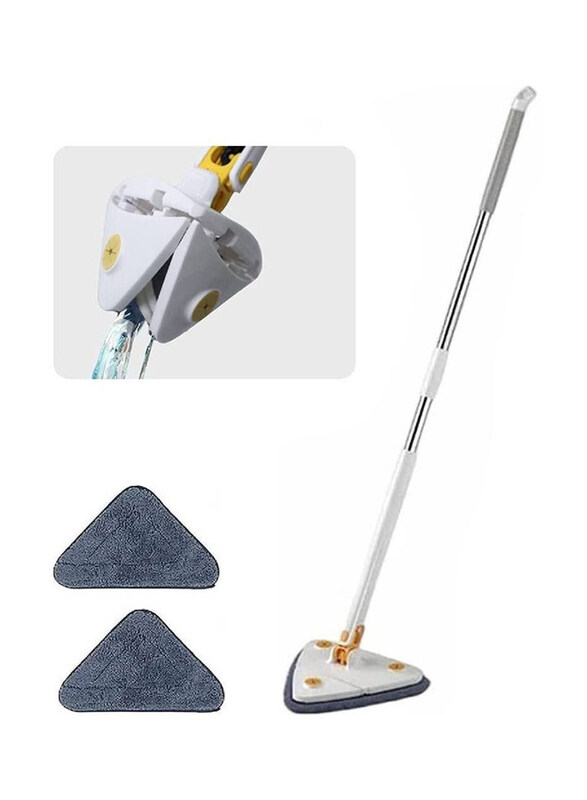 Gennext Adjustable Triangle Cleaning Extendable Mop with Retractable Microfiber Cloth for Dry and Wet Cleaning
Gennext Adjustable Triangle Cleaning Extendable Mop with Retractable Microfiber Cloth for Dry and Wet Cleaning