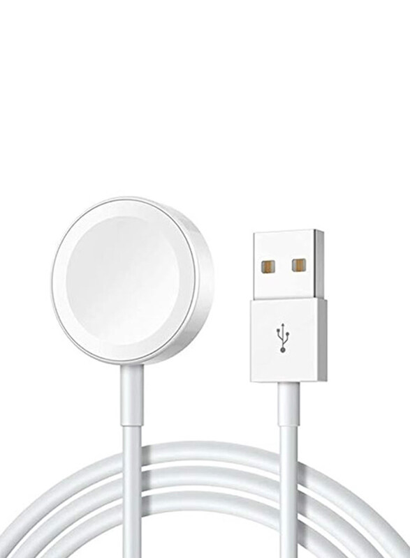 Gennext Upgraded Magnetic Wireless Charging Cable for Apple Watch Series 8/7/6/5/4/3/2/1/SE, White
Gennext Upgraded Magnetic Wireless Charging Cable for Apple Watch Series 8/7/6/5/4/3/2/1/SE, White
