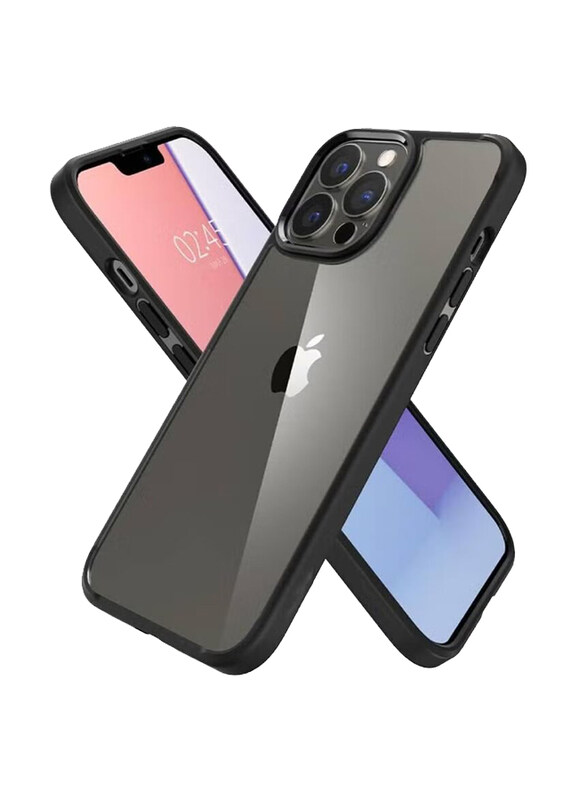 Generic Apple iPhone 13 Pro Max Genuine Crystal Hybrid Bumper Clear Mobile Phone Case Cover, Black/Grey
Generic Apple iPhone 13 Pro Max Genuine Crystal Hybrid Bumper Clear Mobile Phone Case Cover, Black/Grey