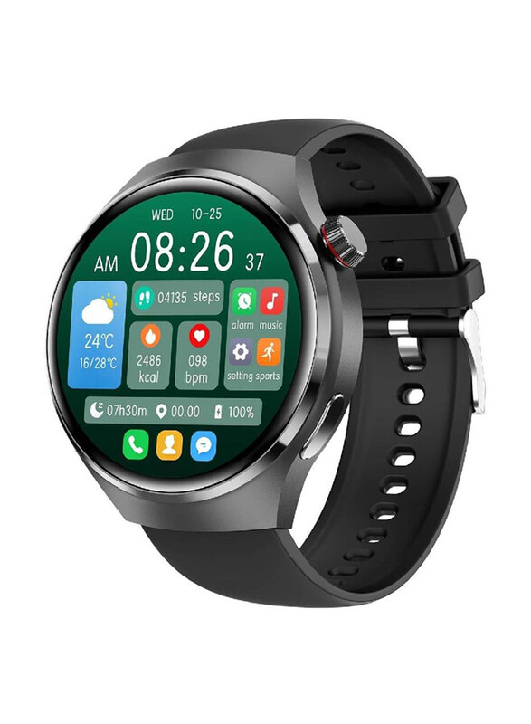 Gennext 1.53-inch HD Military IP68 Waterproof Germany Smartwatch with Activity Tracker Sleep Heart Rate, Black
Gennext 1.53-inch HD Military IP68 Waterproof Germany Smartwatch with Activity Tracker Sleep Heart Rate, Black