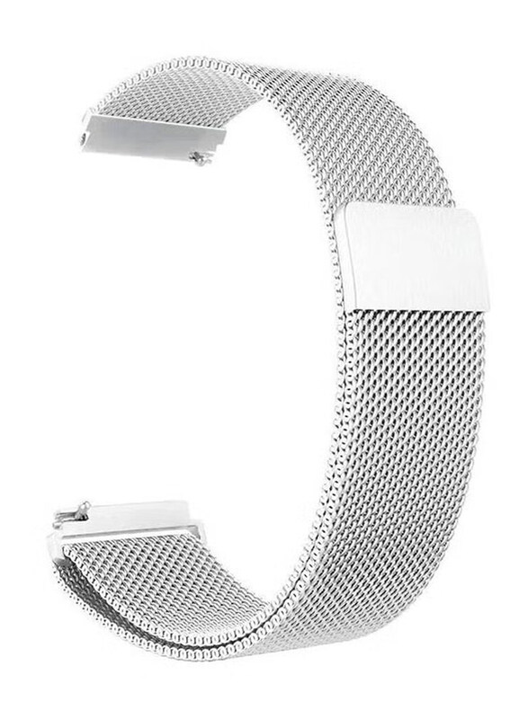 Gennext Loop Stainless Steel Smartwatch Strap Band for Honor Magic 2 22mm, Silver
Gennext Loop Stainless Steel Smartwatch Strap Band for Honor Magic 2 22mm, Silver
