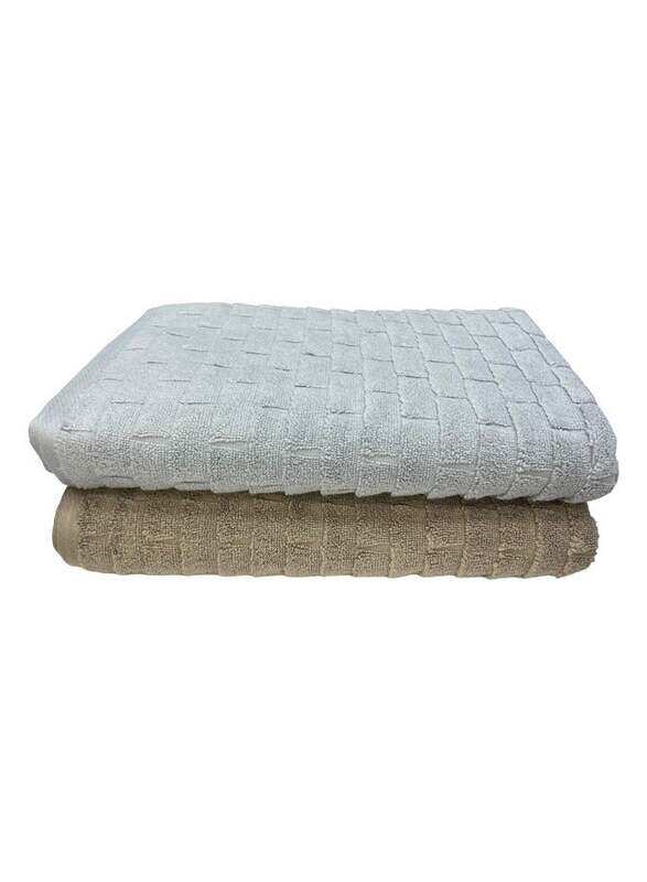 My Cotton General Trading LLC Luxury Bath Towels Set of Two 100% Cotton GSM 600 Natural Cotton (76 x 152 cm) Quickly Dry Hotel Quality Towel, Grey and Light Brown Color
My Cotton General Trading LLC Luxury Bath Towels Set of Two 100% Cotton GSM 600 Natural Cotton (76 x 152 cm) Quickly Dry Hotel Quality Towel, Grey and Light Brown Color