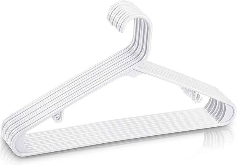 Genric Plastic Hanger Pack of 20 Hanger Set Premium Quality Durable Hangers for Shirts, Coat and Trousers, Anti Slip Plastic Space Saving Hangers High Tensil
Genric Plastic Hanger Pack of 20 Hanger Set Premium Quality Durable Hangers for Shirts, Coat and Trousers, Anti Slip Plastic Space Saving Hangers High Tensil