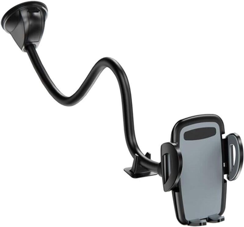 Generic Universal Car Holder, Flexible Long Arm with Extra Dashboard Base for iPhone 14 13 12 11 Pro Max Xs X 8 7, Galaxy S20, Long Arm Phone Holder for Car D
Generic Universal Car Holder, Flexible Long Arm with Extra Dashboard Base for iPhone 14 13 12 11 Pro Max Xs X 8 7, Galaxy S20, Long Arm Phone Holder for Car D