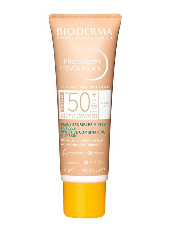 Bioderma Photoderm Cover Touch Spf 50+ High Coverage Mineral Sunscreen, 40g, Light Tint, Beige
Bioderma Photoderm Cover Touch Spf 50+ High Coverage Mineral Sunscreen, 40g, Light Tint, Beige