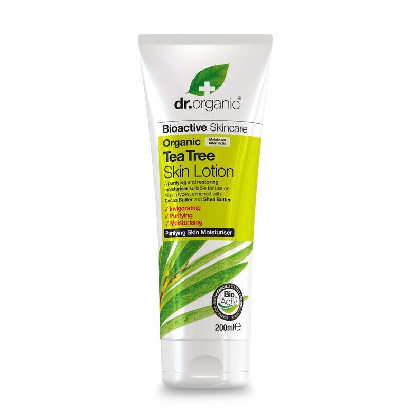 Dr. Organic Organic Tea Tree Skin Lotion, 200ml