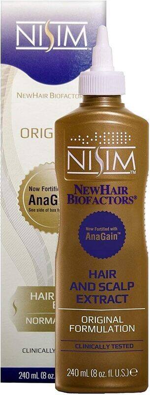 Nisim Hair & Scalp Extract Original Formula with Ana Gain FOR All Hair Types, 240ml
Nisim Hair & Scalp Extract Original Formula with Ana Gain FOR All Hair Types, 240ml