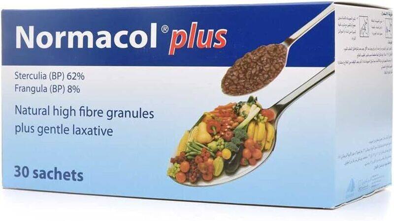 Norgine Normacol Plus Natural High Fiber Granules Plus Gentle Laxative, 30 Sachets
Norgine Normacol Plus Natural High Fiber Granules Plus Gentle Laxative, 30 Sachets