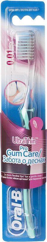 Oral B Ultrathin Pro Gum Care Extra Soft Manual Toothbrush, Assorted Colours
Oral B Ultrathin Pro Gum Care Extra Soft Manual Toothbrush, Assorted Colours