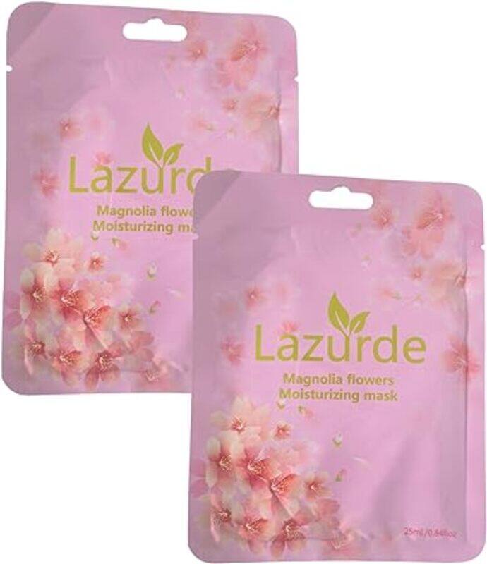 Generic Lazurde Magnolia Flowers Moisturizing Facial Mask, Hydrating Formula, 25ml, 0.84 fl oz, pack of 2
Generic Lazurde Magnolia Flowers Moisturizing Facial Mask, Hydrating Formula, 25ml, 0.84 fl oz, pack of 2