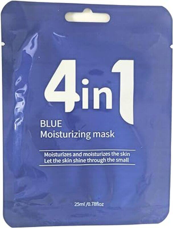 Generic 4 in 1 Blue Moisturizing Facial Mask, Hydrating, Soothing, Anti Aging, Brightening, 25ml 0.78 fl oz
Generic 4 in 1 Blue Moisturizing Facial Mask, Hydrating, Soothing, Anti Aging, Brightening, 25ml 0.78 fl oz