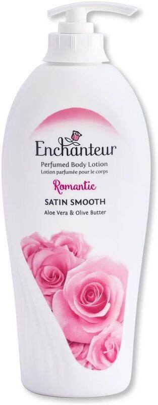 Enchanteur Romantic Perfumed Body Lotion, 500 ml, with Aloe Vera & Olive Butter for Silky Smooth skin
Enchanteur Romantic Perfumed Body Lotion, 500 ml, with Aloe Vera & Olive Butter for Silky Smooth skin