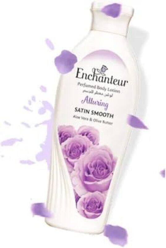 Enchanteur Alluring Perfumed Body Lotion with Aloe Vera & Olive Butter, Satin Smooth Hydration for Soft, Radiant Skin, 250ml
Enchanteur Alluring Perfumed Body Lotion with Aloe Vera & Olive Butter, Satin Smooth Hydration for Soft, Radiant Skin, 250ml