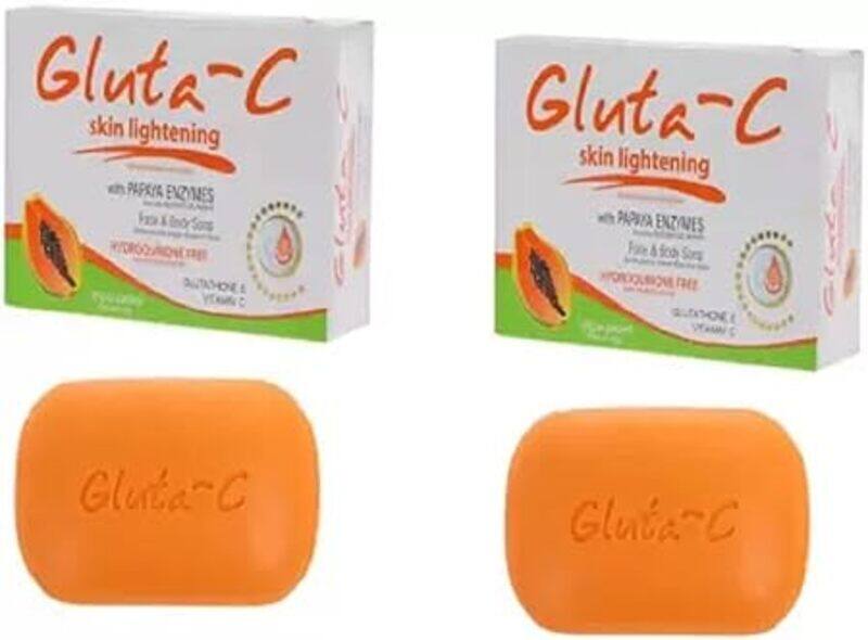 Glutathione, Vitamin C and Papaya Soap For skin whitening and lightening best combination, Gluta C Skin Lightening Soap, Best response whitening for F
Glutathione, Vitamin C and Papaya Soap For skin whitening and lightening best combination, Gluta C Skin Lightening Soap, Best response whitening for F