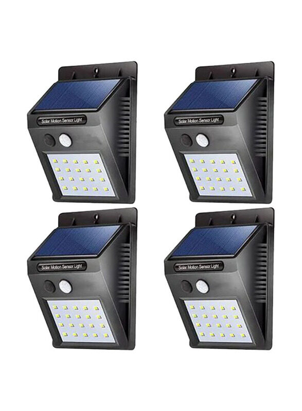 Beauenty 4-Piece 20 LED Solar PIR Motion Sensor Outdoor Night Wall Lamp, Black/White
Beauenty 4-Piece 20 LED Solar PIR Motion Sensor Outdoor Night Wall Lamp, Black/White