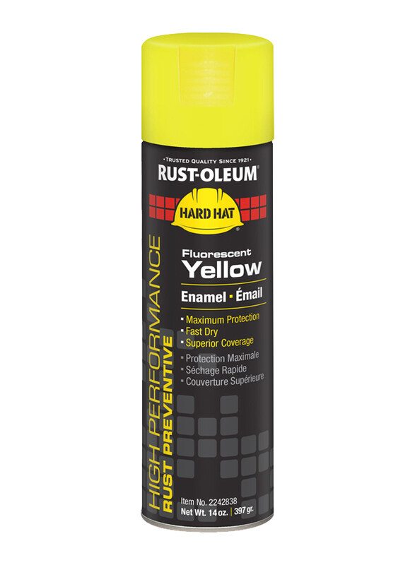 Rust-Oleum High Performance V2100 System Enamel Spray Paint, 14oz, Fluorescent Yellow
Rust-Oleum High Performance V2100 System Enamel Spray Paint, 14oz, Fluorescent Yellow
