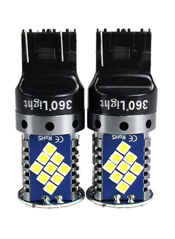 Conpex 12V T20 7440 LED Signal Light Turnal Indicator For Car 48SMD, 2 Pieces, White
Conpex 12V T20 7440 LED Signal Light Turnal Indicator For Car 48SMD, 2 Pieces, White