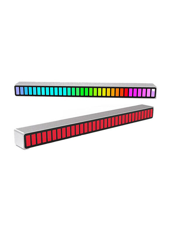 Generic RGB Activated Music Rhythm Lamp Bar Decorative Sound Control LED Ambient USB Light Strip, Multicolour
Generic RGB Activated Music Rhythm Lamp Bar Decorative Sound Control LED Ambient USB Light Strip, Multicolour