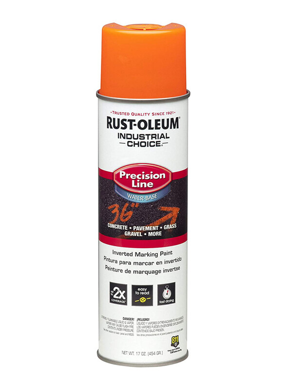 Rust-Oleum Industrial Choice System Water-Based Precision Line Marking Paint, 12-Piece, Fluorescent Orange
Rust-Oleum Industrial Choice System Water-Based Precision Line Marking Paint, 12-Piece, Fluorescent Orange