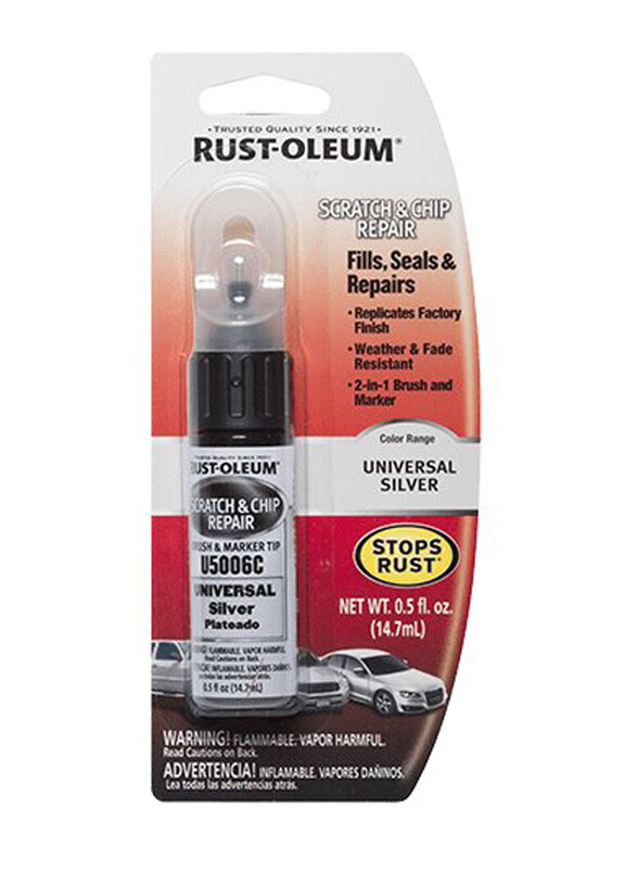 Rust-Oleum 6-Piece Testors Universal Scratch & Chip Repair Marker Set, U5000C, Silver
Rust-Oleum 6-Piece Testors Universal Scratch & Chip Repair Marker Set, U5000C, Silver