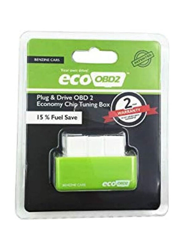 Eco OBD2 Economy Chip Tuning Box Benzine Green Power Fuel Optimization Device, Green
Eco OBD2 Economy Chip Tuning Box Benzine Green Power Fuel Optimization Device, Green