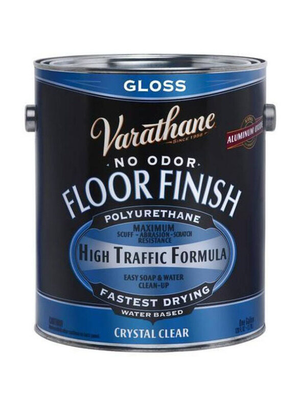 Rust-Oleum Varathane Water Based Floor Finish Wood Varnish, 3.78L, Crystal Clear
Rust-Oleum Varathane Water Based Floor Finish Wood Varnish, 3.78L, Crystal Clear