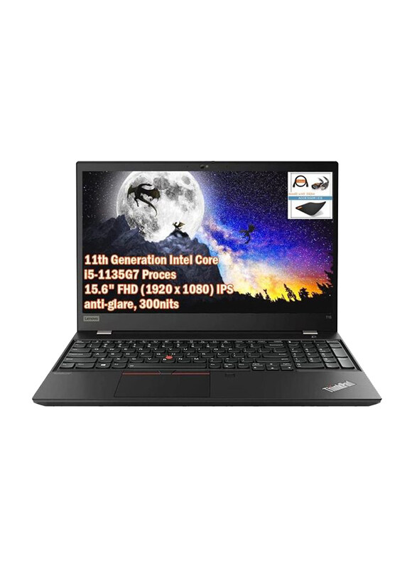 Lenovo ThinkPad T510 Gen 2 Laptop, 15.6" FHD Display, Intel Core i5-1135G7 11th Gen, 1TB SSD, 16GB RAM, Intel XE Graphics, EN KB, Win 11 Pro, Black
Lenovo ThinkPad T510 Gen 2 Laptop, 15.6" FHD Display, Intel Core i5-1135G7 11th Gen, 1TB SSD, 16GB RAM, Intel XE Graphics, EN KB, Win 11 Pro, Black