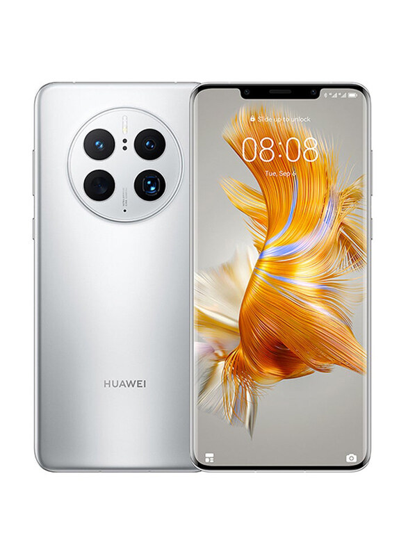 Huawei Mate 50 Pro 256GB Silver, 8GB RAM, 4G, Dual Sim Smartphone, Middle East version
Huawei Mate 50 Pro 256GB Silver, 8GB RAM, 4G, Dual Sim Smartphone, Middle East version