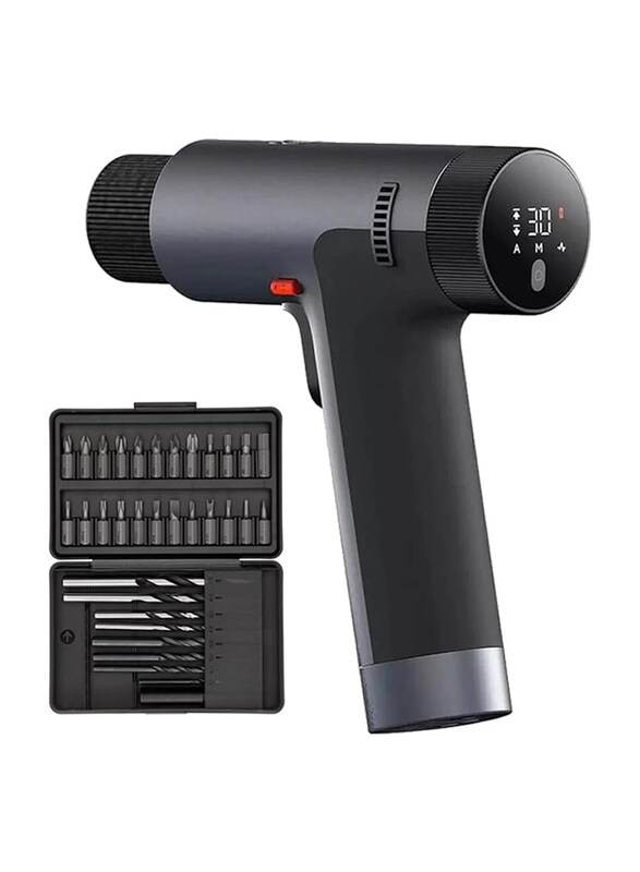 Xiaomi 12V Max Brushless Cordless Drill with 30-Speed Precision Control, Grey
Xiaomi 12V Max Brushless Cordless Drill with 30-Speed Precision Control, Grey