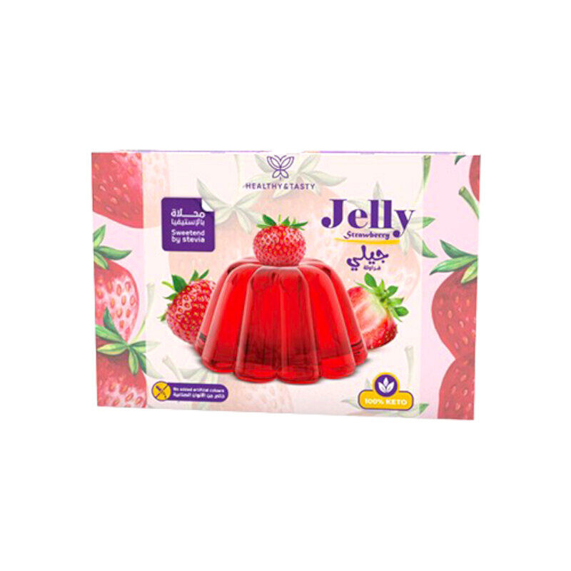 Healthy & Tasty Healthy&Tasty Keto Jelly Strawberry 20gm, Sugar Free, Gluten Free, No Artificial Colours
Healthy & Tasty Healthy&Tasty Keto Jelly Strawberry 20gm, Sugar Free, Gluten Free, No Artificial Colours