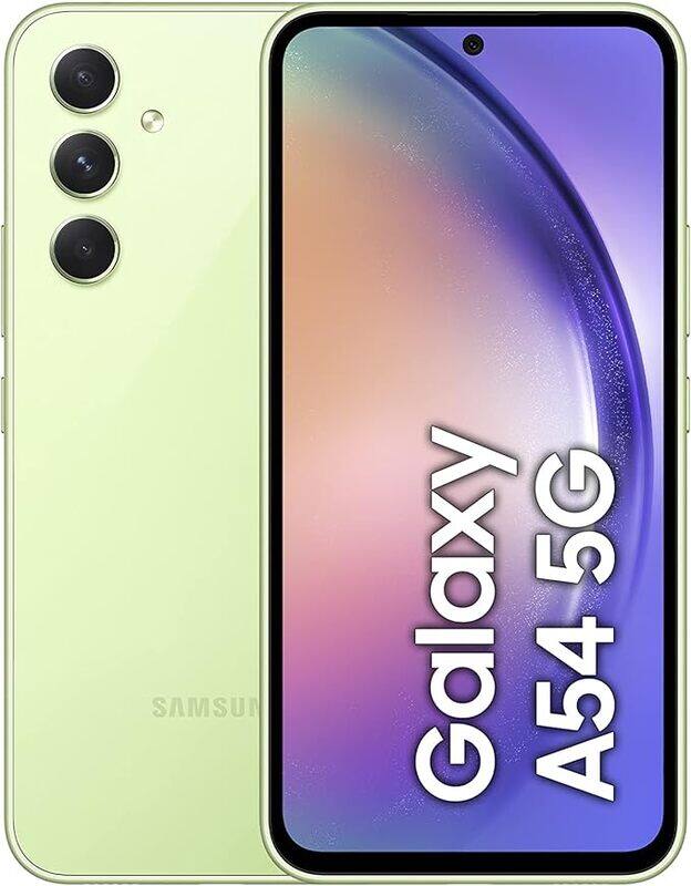 Samsung Galaxy A54 Dual Sim Awesome Lime 8GB RAM 256GB 5G - Middle East Version
Samsung Galaxy A54 Dual Sim Awesome Lime 8GB RAM 256GB 5G - Middle East Version