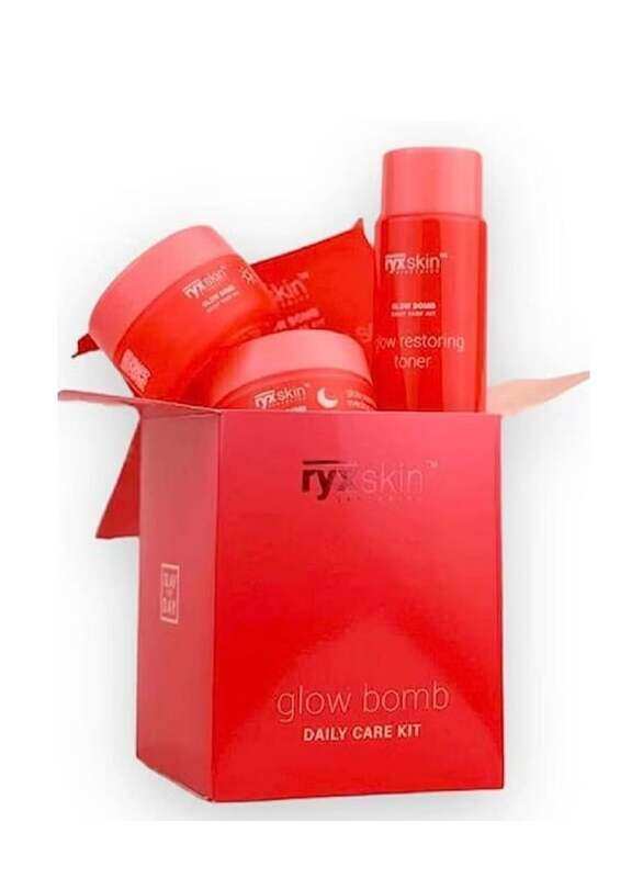 Generic Ryx Skin Glow Bomb Daily Care Kit - Restoring Soap, Restoring Toner, Restoring Morning and Evening Cream
Generic Ryx Skin Glow Bomb Daily Care Kit - Restoring Soap, Restoring Toner, Restoring Morning and Evening Cream