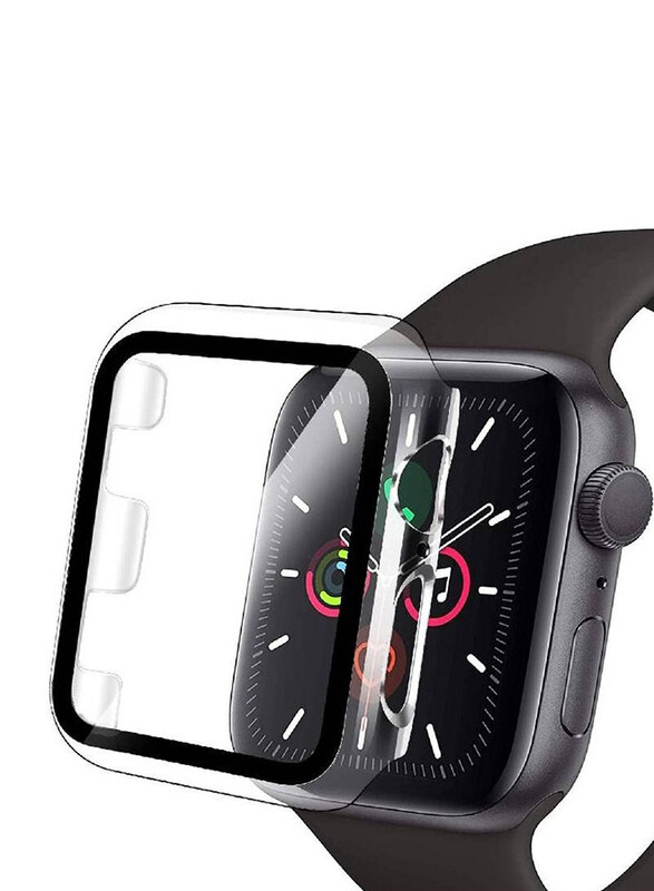 Generic Watch Bumper 9H Bulletproof Case with Glass Screen Protector for Apple Watch 44mm, Clear/Black
Generic Watch Bumper 9H Bulletproof Case with Glass Screen Protector for Apple Watch 44mm, Clear/Black