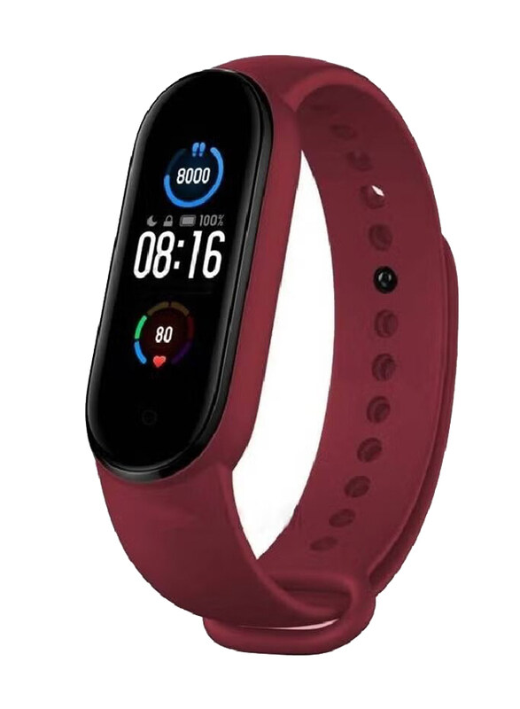Generic Silicone Waterproof Replacement Bracelet Strap for Xiaomi Mi Band 7, Wine Red
Generic Silicone Waterproof Replacement Bracelet Strap for Xiaomi Mi Band 7, Wine Red