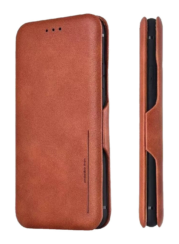 Generic Apple iPhone 12 Pro Max 6.7 Inch Protective Smart PU Leather Card Holder Mobile Phone Case Cover with Auto Magnetic Closure, Brown
Generic Apple iPhone 12 Pro Max 6.7 Inch Protective Smart PU Leather Card Holder Mobile Phone Case Cover with Auto Magnetic Closure, Brown