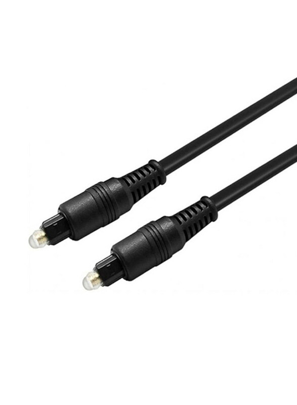 Generic 1.5-Meter Digital Audio Optical Cable, Fiber Optical Male to Fiber Optical for Audio Devices, Black
Generic 1.5-Meter Digital Audio Optical Cable, Fiber Optical Male to Fiber Optical for Audio Devices, Black