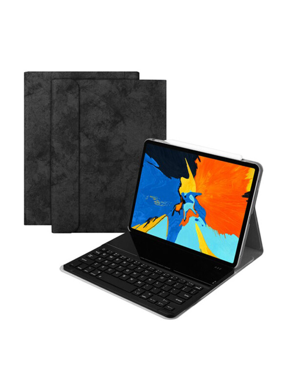 KKMoon SK1102 Smart English Keyboard with Case Flip Cover for Apple iPad Pro 11, Black
KKMoon SK1102 Smart English Keyboard with Case Flip Cover for Apple iPad Pro 11, Black