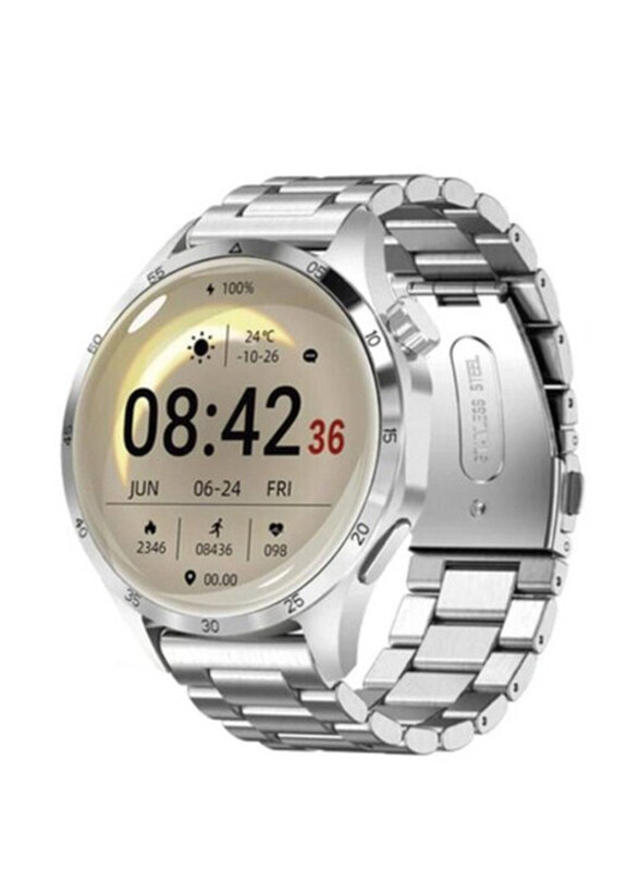 Hyx Fitness Smart Watch with Answer Make Calls, Sports, Blood Oxygen, Heart Rate, Sleep Monitor & IP68 Waterproof, Silver
Hyx Fitness Smart Watch with Answer Make Calls, Sports, Blood Oxygen, Heart Rate, Sleep Monitor & IP68 Waterproof, Silver