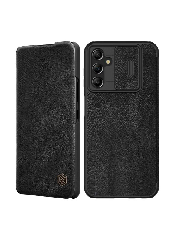 Nillkin Samsung Galaxy A24 4g Qin Leather Mobile Phone Case Cover with Slide Camera Protection, Black
Nillkin Samsung Galaxy A24 4g Qin Leather Mobile Phone Case Cover with Slide Camera Protection, Black