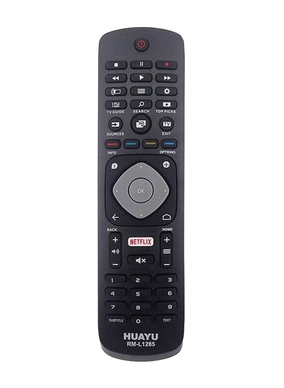 Huayu Replacement Remote Control Compatible for Philips Smart LCD LED TV's, Black
Huayu Replacement Remote Control Compatible for Philips Smart LCD LED TV's, Black