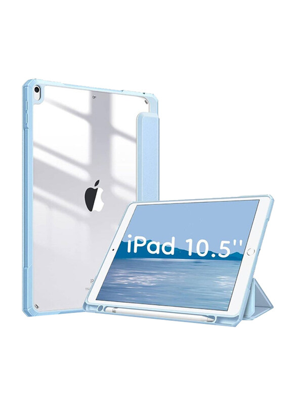 Hyx Apple iPad Air 3rd Gen 10.5 Inch 2019 / iPad Pro 2017 Tablet Case Cover with Built-in Pencil Holder, Transparent
Hyx Apple iPad Air 3rd Gen 10.5 Inch 2019 / iPad Pro 2017 Tablet Case Cover with Built-in Pencil Holder, Transparent