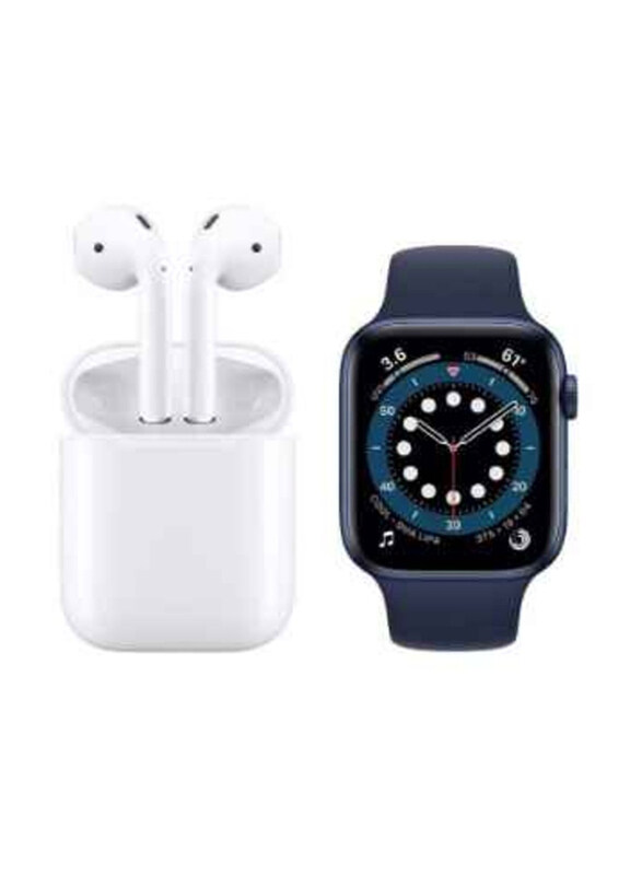 Haino Teko Germany 2 In 1 Wireless Bluetooth In-Ear Earphones with Smartwatch, Blue/White
Haino Teko Germany 2 In 1 Wireless Bluetooth In-Ear Earphones with Smartwatch, Blue/White