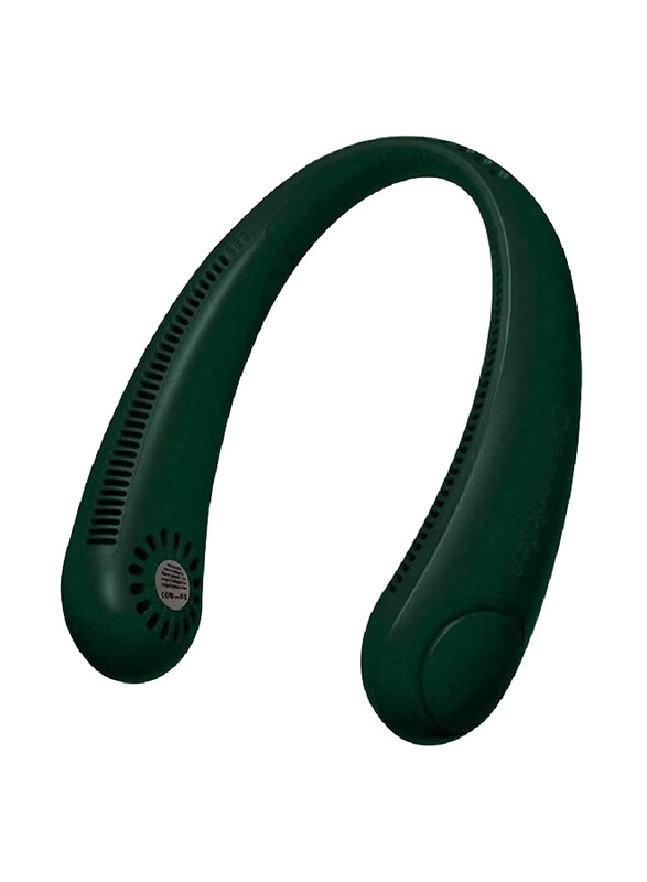 Generic Portable USB Rechargeable Hands Free Bladeless 360° Cooling Neck Fan with 3 Wind Speed for Outdoor & Indoor, Green
Generic Portable USB Rechargeable Hands Free Bladeless 360° Cooling Neck Fan with 3 Wind Speed for Outdoor & Indoor, Green