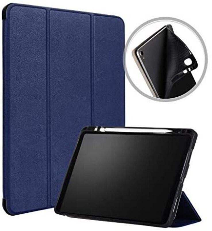 Generic Apple iPad Pro 11-inch 1st Gen 2018 Smart Auto Wake Sleep TPU Tablet Flip Case Cover with Pencil Holder, Blue
Generic Apple iPad Pro 11-inch 1st Gen 2018 Smart Auto Wake Sleep TPU Tablet Flip Case Cover with Pencil Holder, Blue