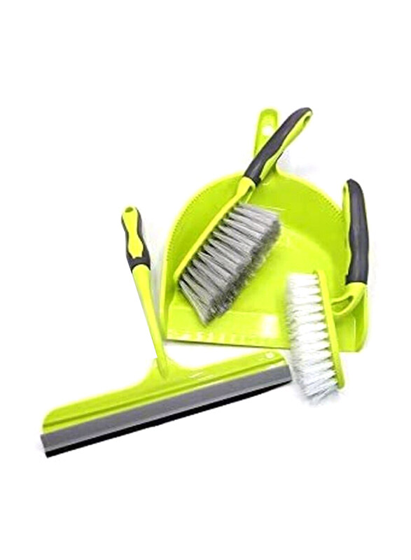 Generic Strong & Attractive Dust-Tray, 2 Types of Brushes & Mini Wiper Cleaning Kit, 4 Pieces, Grey/Neon
Generic Strong & Attractive Dust-Tray, 2 Types of Brushes & Mini Wiper Cleaning Kit, 4 Pieces, Grey/Neon