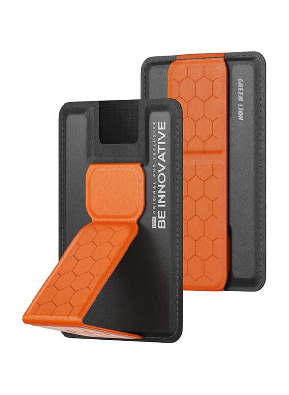 Green Lion Universal Portable & Enough Carry Daily Essentials Easy Snap Card Holder Magnetic Wireless Charging Wallet Stand, Black/Orange
Green Lion Universal Portable & Enough Carry Daily Essentials Easy Snap Card Holder Magnetic Wireless Charging Wallet Stand, Black/Orange