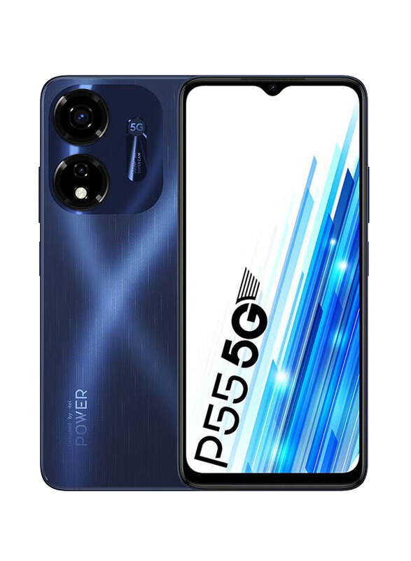 Itel Power 55 128GB Galaxy Blue, 6GB RAM, 5G, Dual Sim Smartphone, Middle East Version
Itel Power 55 128GB Galaxy Blue, 6GB RAM, 5G, Dual Sim Smartphone, Middle East Version